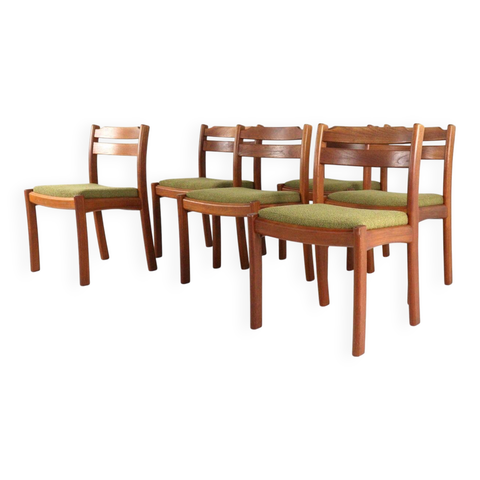 6 chaises dans le goût de Dyrlund 'Sentved'