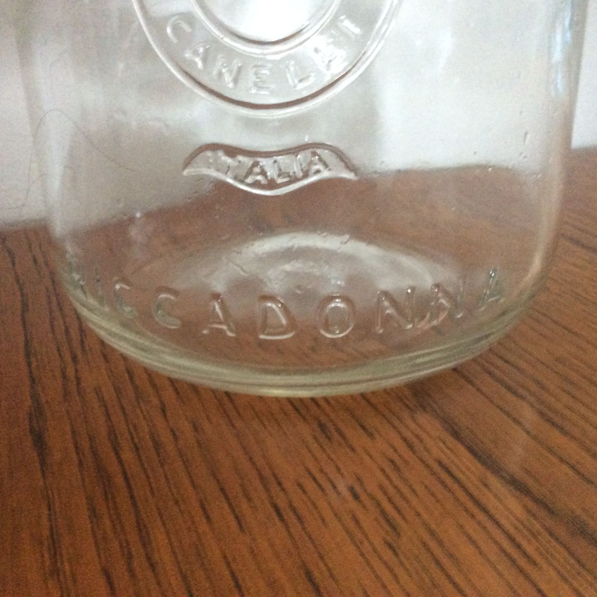 Ancienne bouteille Riccadonna vintage Italy