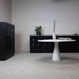 Angelo Mangiarotti ‘M1’ Dining Table in Solid Carrara Marble
