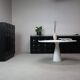 Angelo Mangiarotti ‘M1’ Dining Table in Solid Carrara Marble