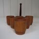 Set of 6 Danish vintage style set set set 1960s