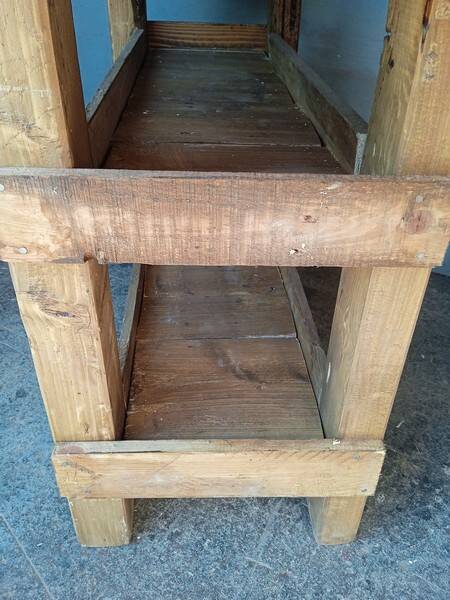 120cm workbench solid wood antique furniture