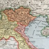 Vintage impression of indo-china history.