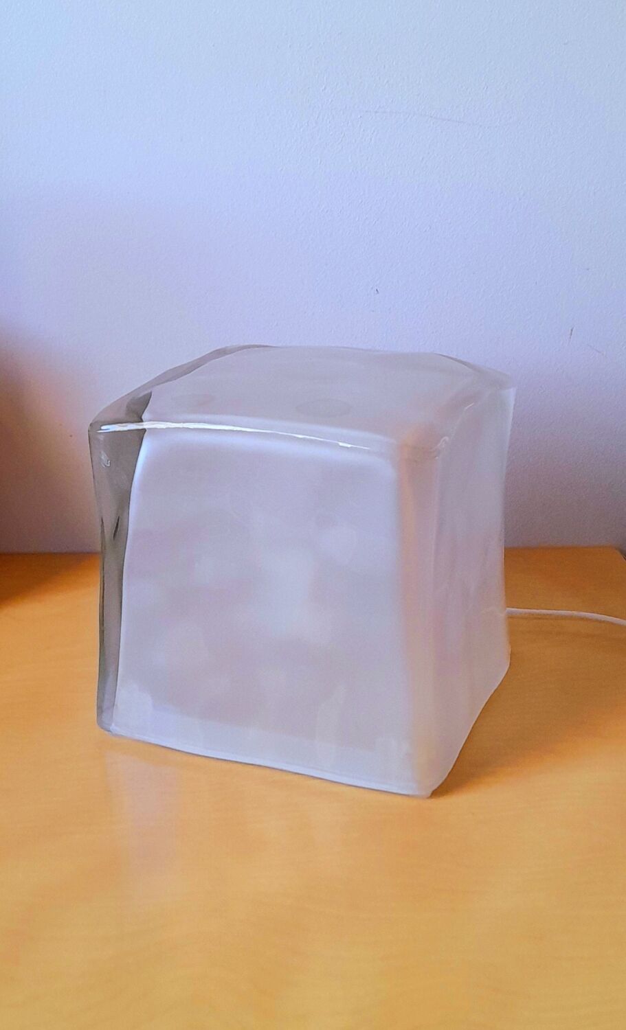 Lampe ice cube ikea 80s