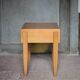 Table de nuit bois vintage, table de chevet, bout de canapé, moderniste