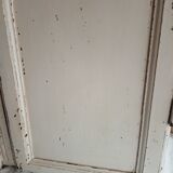 Pair old weathered doors height 154 cm