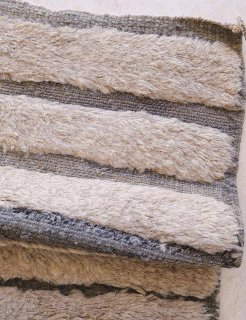 Beige Beni Mrirt Rug - 314 x 215 cm