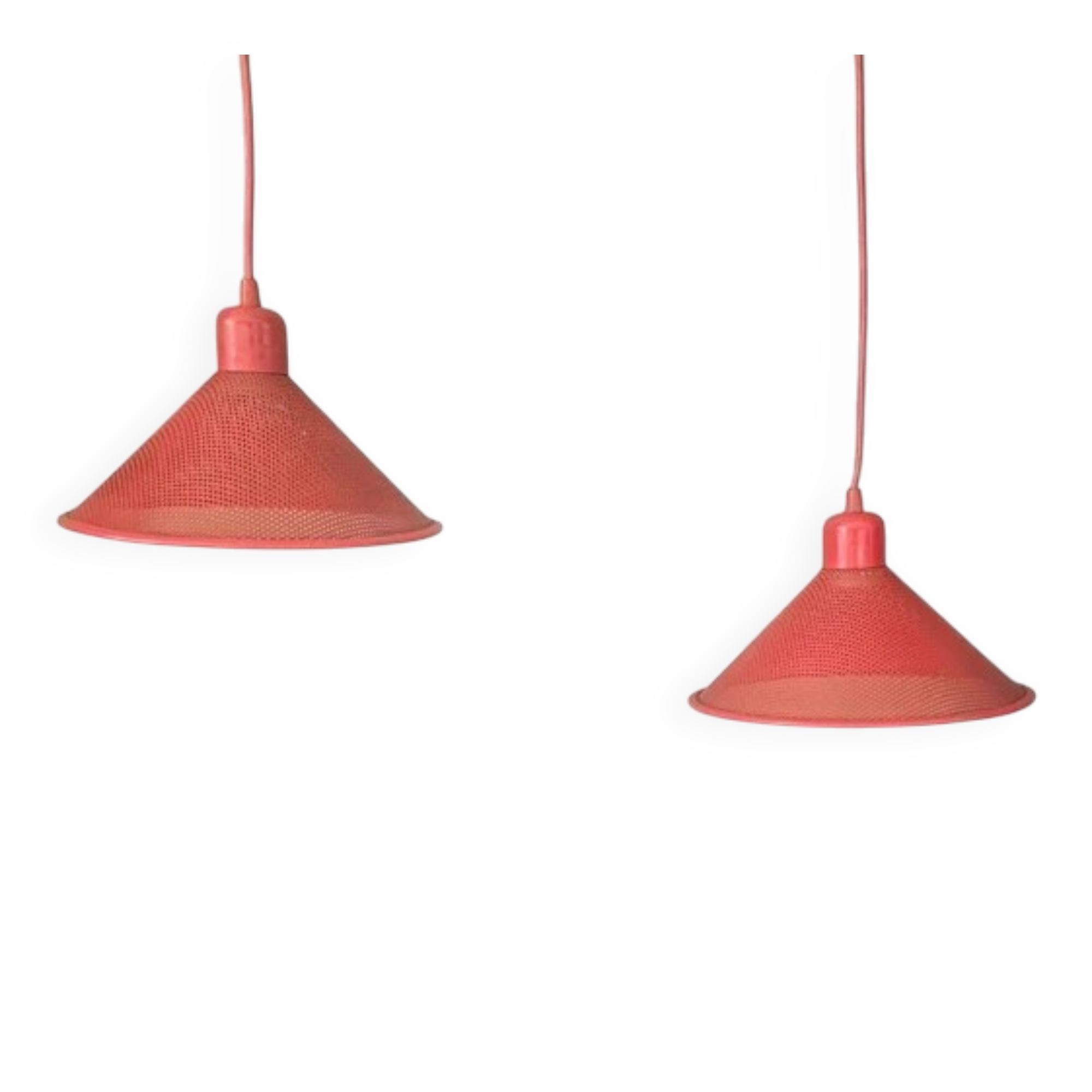 Pair of Memphis Hanging Lamps