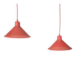 Paire de lampes suspendues