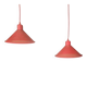 Pair of Memphis Hanging Lamps