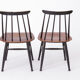 Pair vintage chairs ilmari tapiovaara for asko 1960s finland