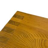 Vintage side table Ate van Apeldoorn Pine wood 1970s Dutch Design