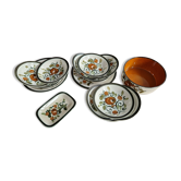 Service assiettes et plats Boch la louviere Argenteuil