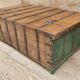 Old coffee table - Burmese teak chest