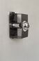 Vintage wall light, brushed metal, France, 1970