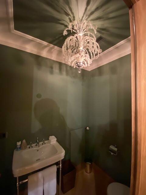 waterfall chandelier