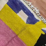 Handmade wool berber rug 250 x 150 cm