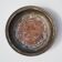 Hand-hammered patinated decorative bowl
