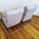 Pair of mücke melder fn 21 armchairs, vintage, 1930