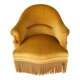 Vintage ochre armchair