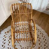 Rattan rocking chair