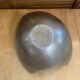 Service bowl michael lax design polished aluminium 1980s vintage cut