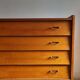 Vintage commode with tapered legs