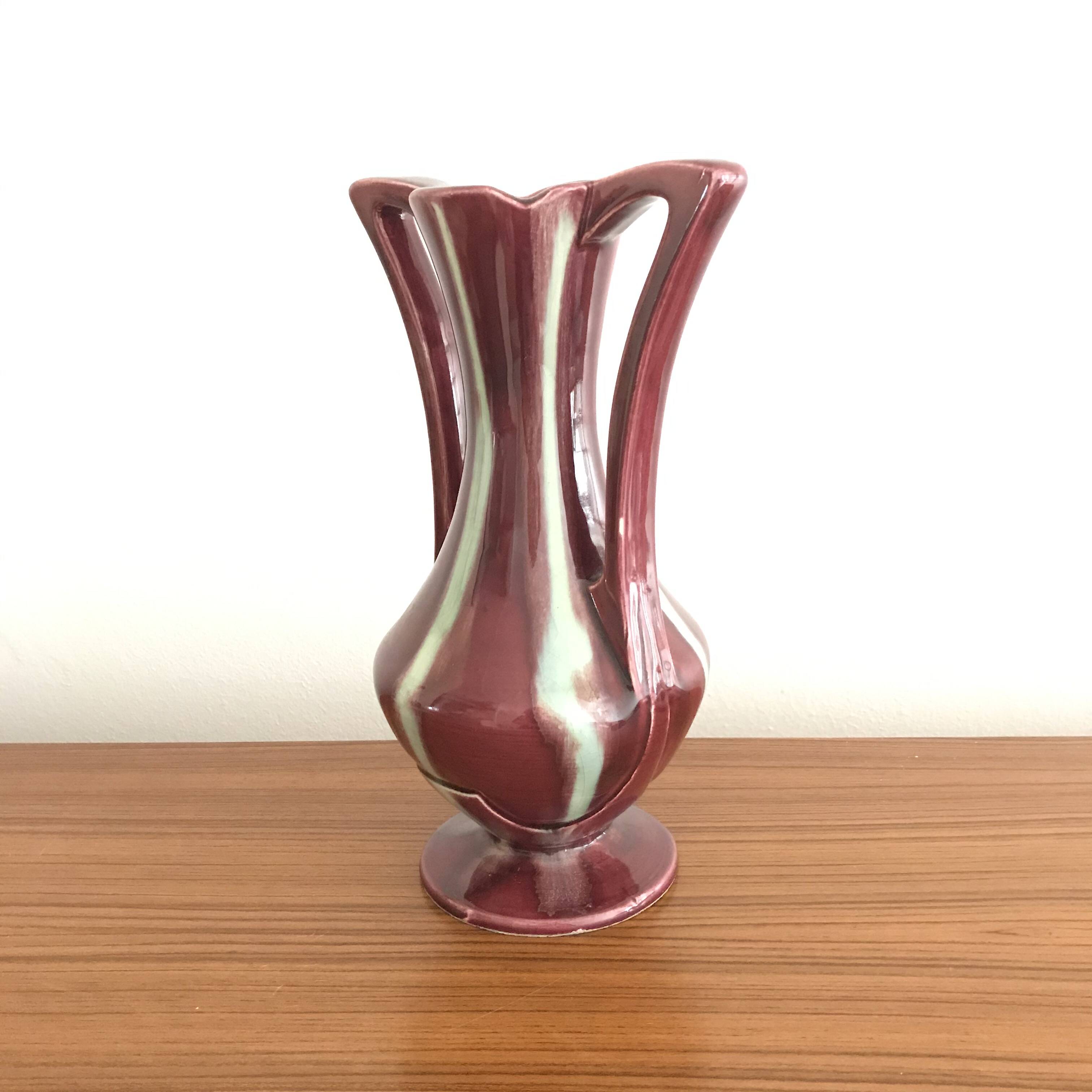 art deco vase vierzon - louis gule