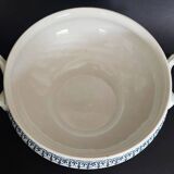 Antique Saint Amand earthenware tureen with Primax decoration