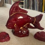 Poisson en céramique 1950