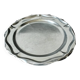 Round Silver-Plated Serving Dish 20 cm Ideal for 18 cm Cake