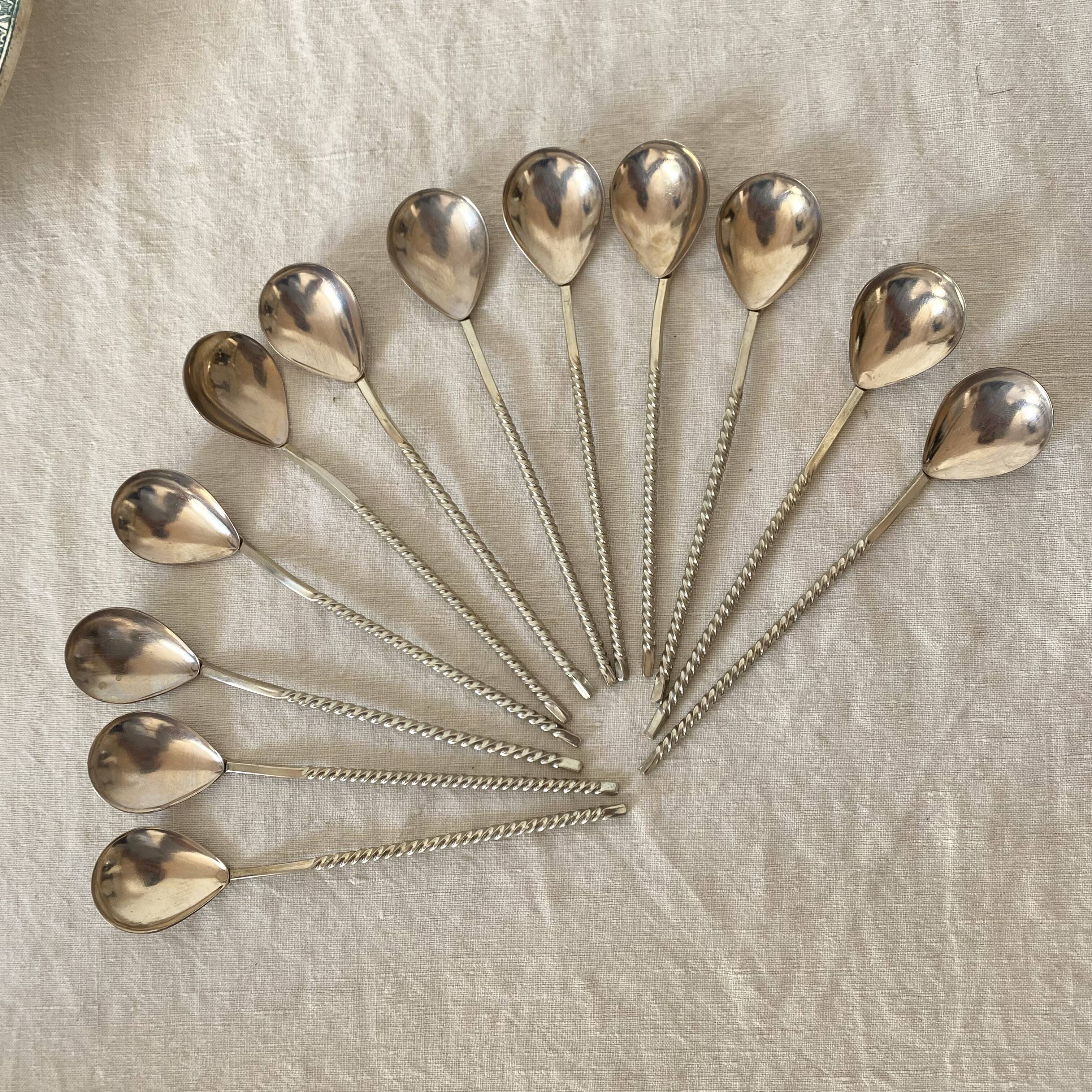 Vintage teaspoons