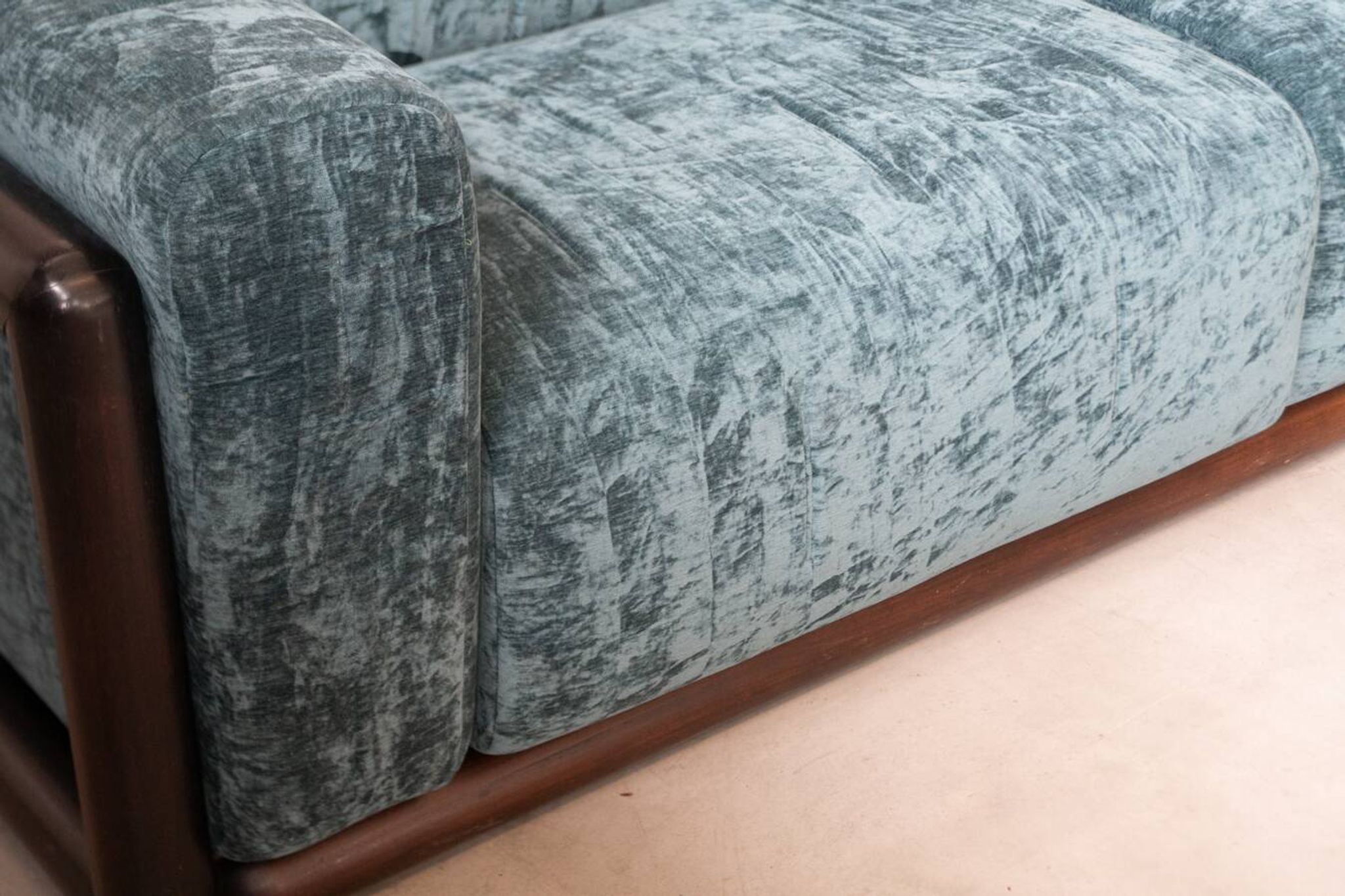 Iconic Carlo Scarpa "Cornaro" Sofa Set for Gavina, 1973
