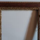 Cadre en bois et stuc doré ancien 47 cm x 54 cm