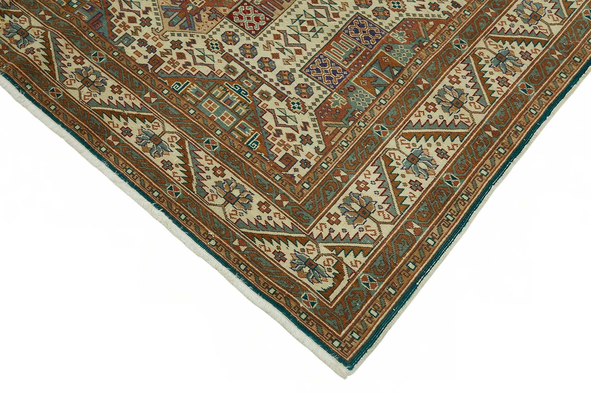 Turkish Wool Vintage Kayseri Rug 195 cm x 290 cm