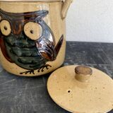 Glazed ceramic teapot, 1980s