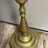Syria, late 19th century: very large candlestick