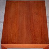 Nest of Teak Tables by Severin Hansen for Haslev Møbelfabrik, 1950s, Set of 3