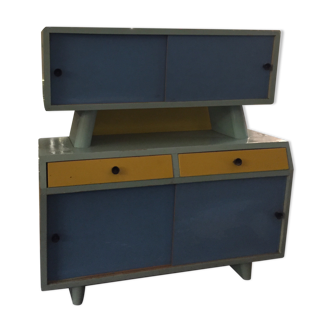 Buffet meuble poupée années 1960 pour déco trendy