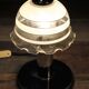 Metal and glass lamp 1960