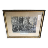 Tableau souvenir de chasse