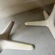 Set de 3 chaises tulipe par Maurice Burke pour Arkana, design 1970