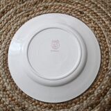 Set 6 flat Plates Saint Amand