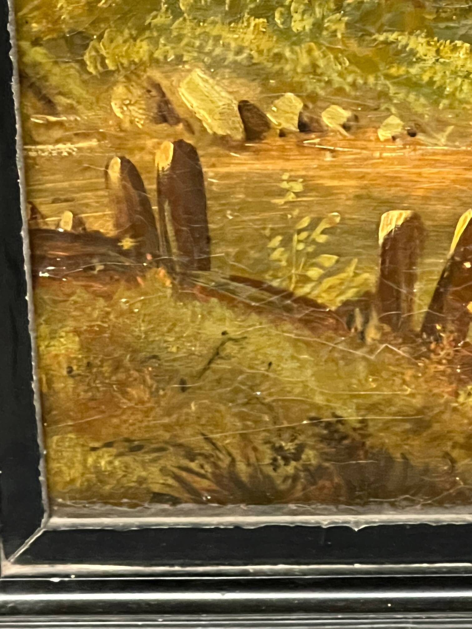 Ancient Italian landscape.