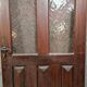 Art Deco period door in solid wood circa 1930-1940 (A)