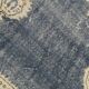 6x10 Navy Blue Turkish Vintage Rug, 193x315Cm