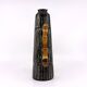Vintage ceramic and bamboo pitcher vase • BR Keramik Denmark • 1960s