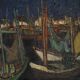 Hubert Henri de Vries, Bateaux dans le port