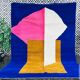 Traditional handmade wool rug 3 x 2 m