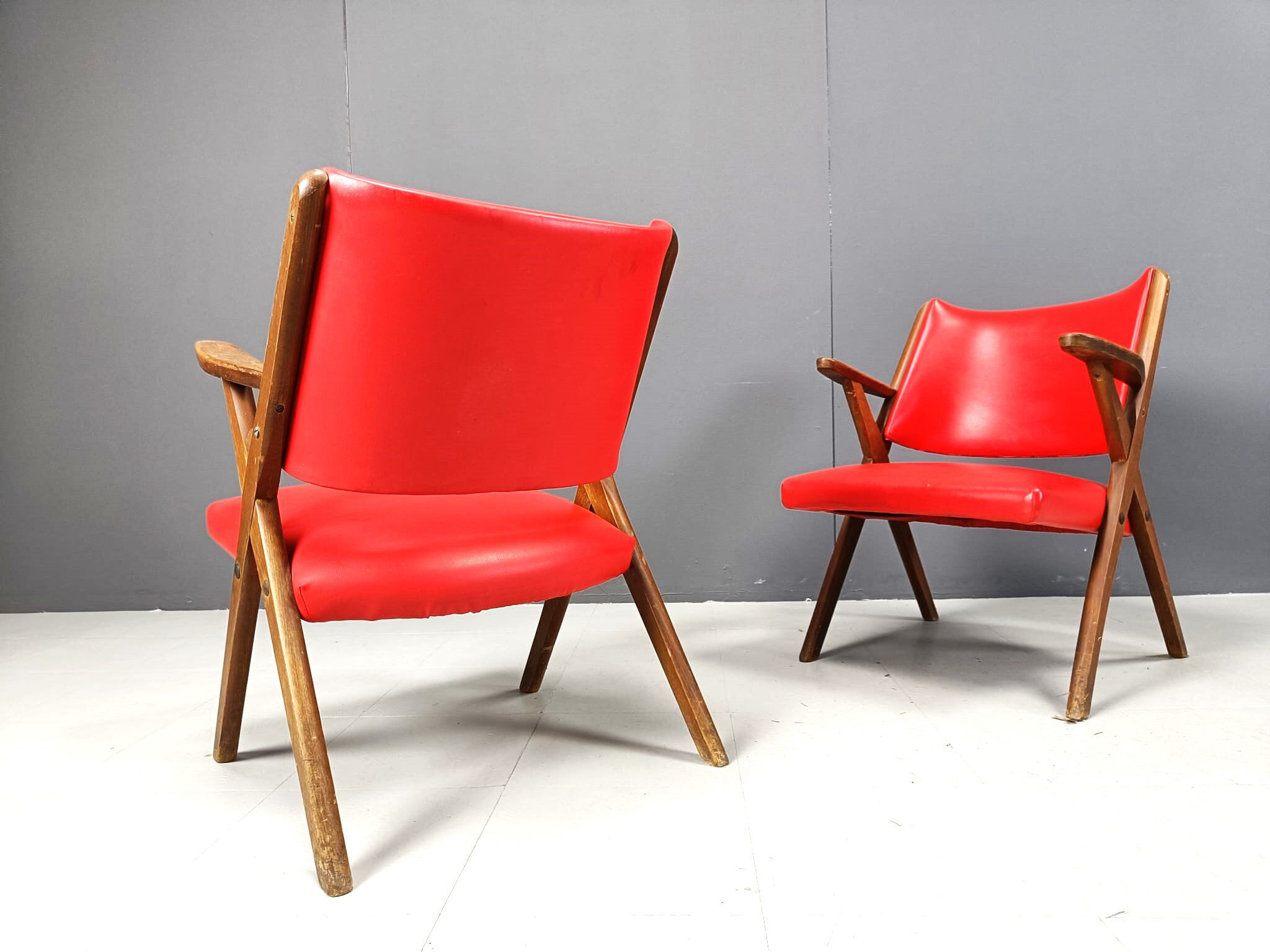 Fauteuils des années 60 par Dal Vera, ensemble de 2